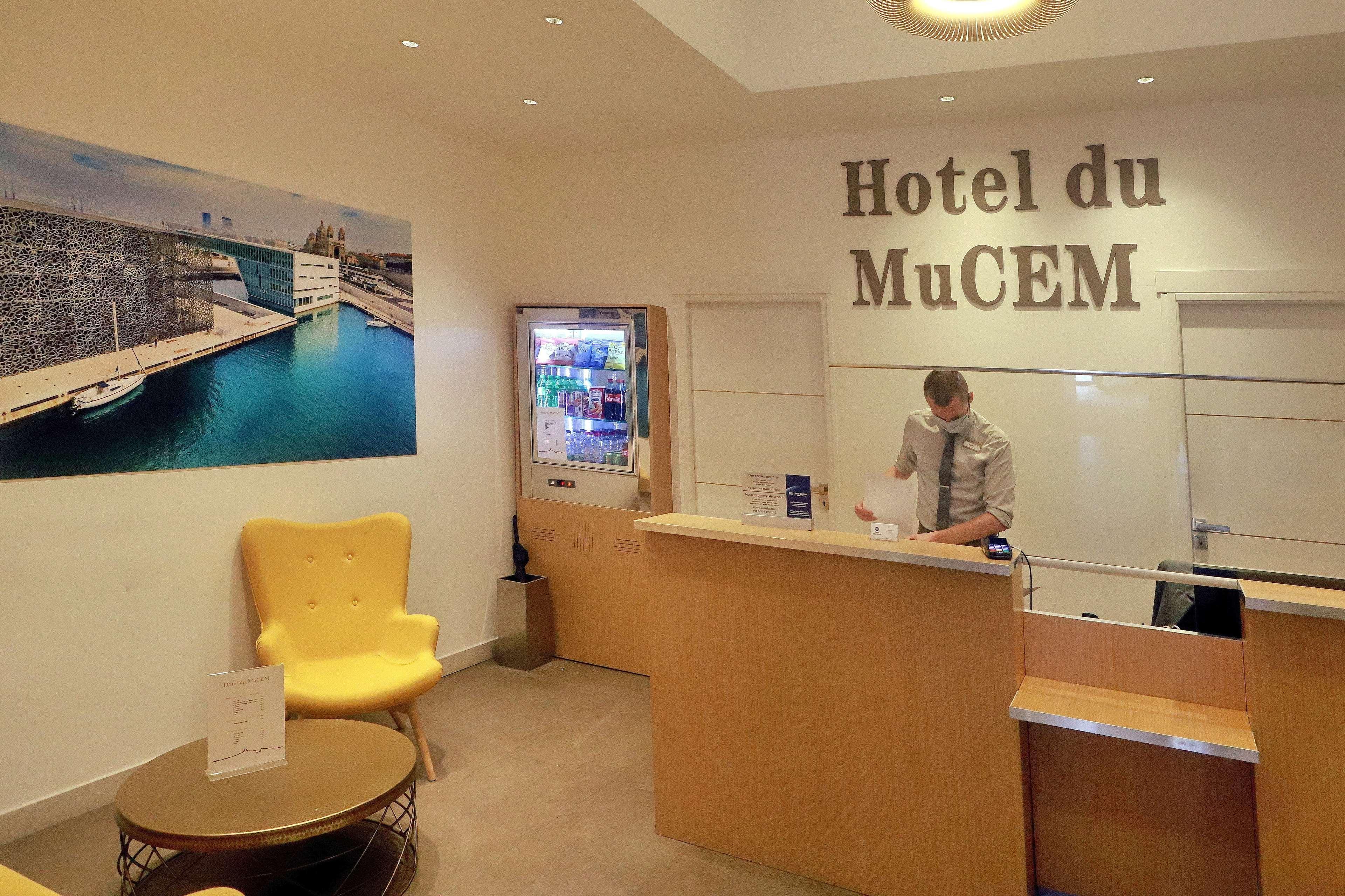 Best Western Hotel Du Mucem Марсель Экстерьер фото